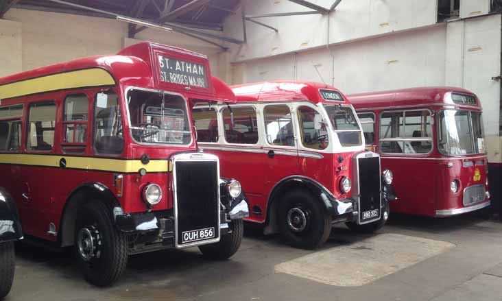 Red & White Leyland Tiger PS1/1 Duple 23 HWO323